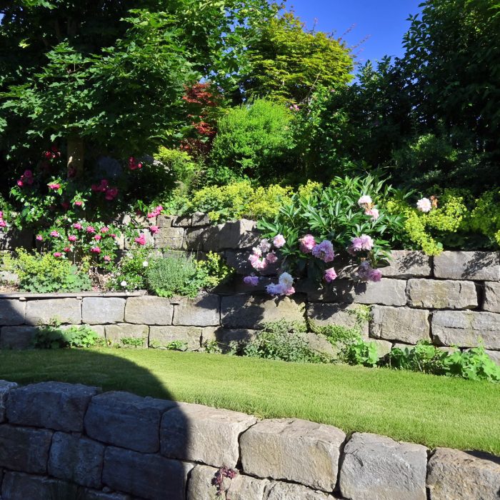 Garten Hanglage